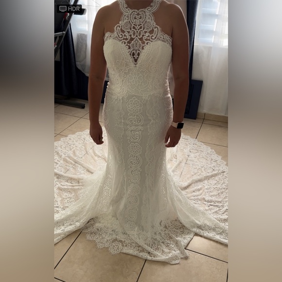 Eddy K Sample Wedding Dress - Picture 6 of 6